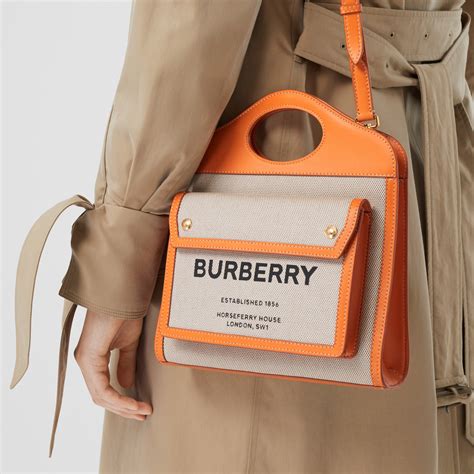 burberry orange handbag|burberry handbags official website.